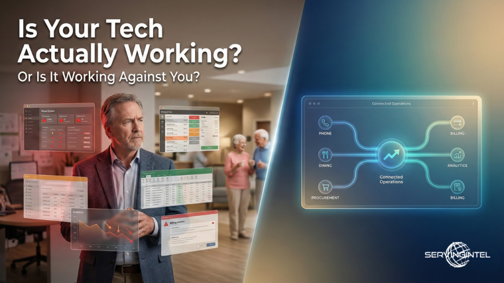 Senior living operations technology should connect your community. Learn why fragmented systems fail and what to do about it.